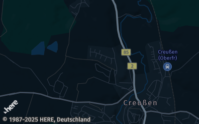 Heizung Map of Creußen