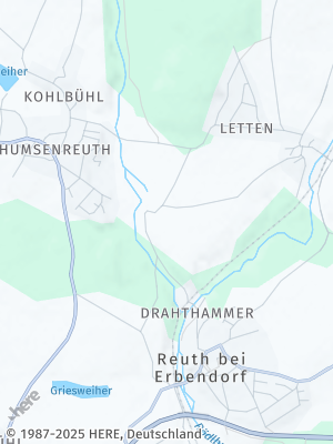 Here Map of Reuth bei Erbendorf