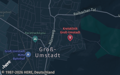 Heizung Map of Groß-Umstadt