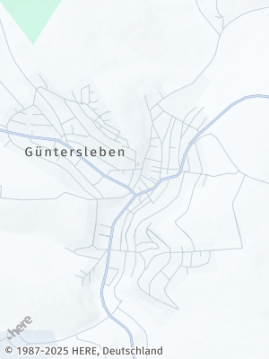 Here Map of Güntersleben