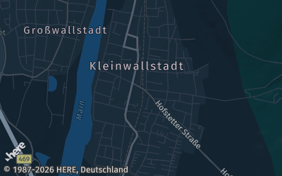 Heizung Map of Kleinwallstadt