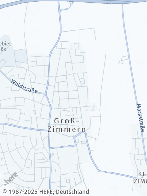 Here Map of Groß-Zimmern