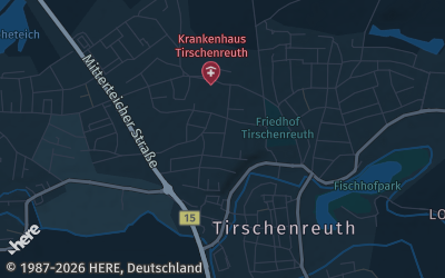 Heizung Map of Tirschenreuth