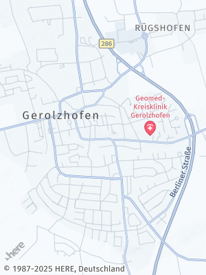 Here Map of Gerolzhofen
