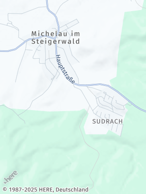 Here Map of Michelau im Steigerwald
