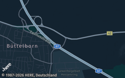 Heizung Map of Büttelborn