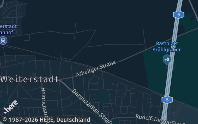 Heizung Map of Weiterstadt