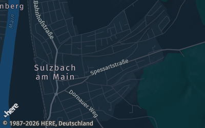Heizung Map of Sulzbach am Main