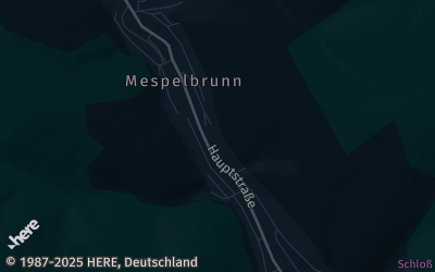 Heizung Map of Mespelbrunn