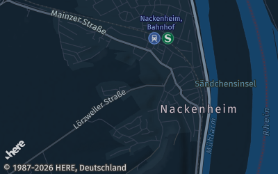 Heizung Map of Nackenheim