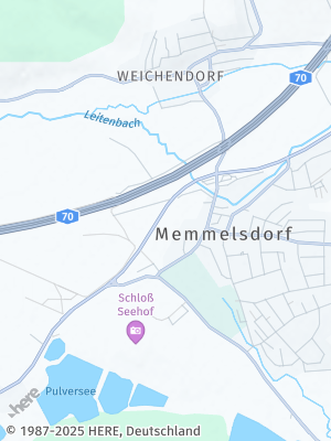 Here Map of Memmelsdorf