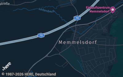 Heizung Map of Memmelsdorf