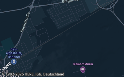 Heizung Map of Gau-Algesheim