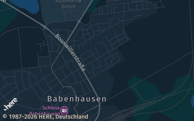 Heizung Map of Babenhausen