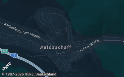 Heizung Map of Waldaschaff