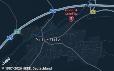 Heizung Map of Scheßlitz