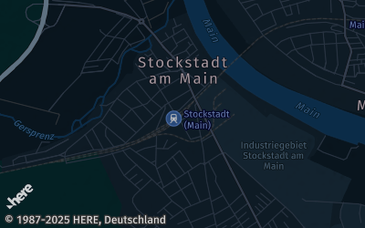 Heizung Map of Stockstadt am Main