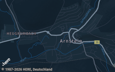 Heizung Map of Arnstein