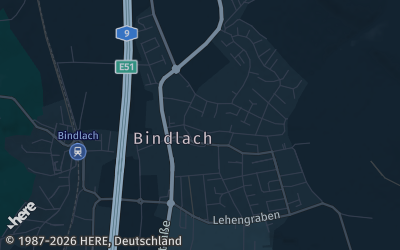 Heizung Map of Bindlach