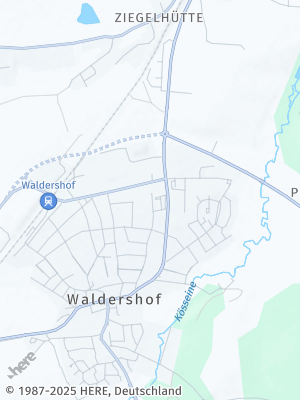 Here Map of Waldershof