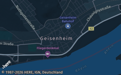 Heizung Map of Geisenheim