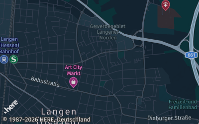 Heizung Map of Langen