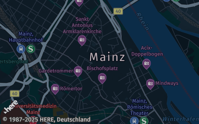 Heizung Map of Mainz