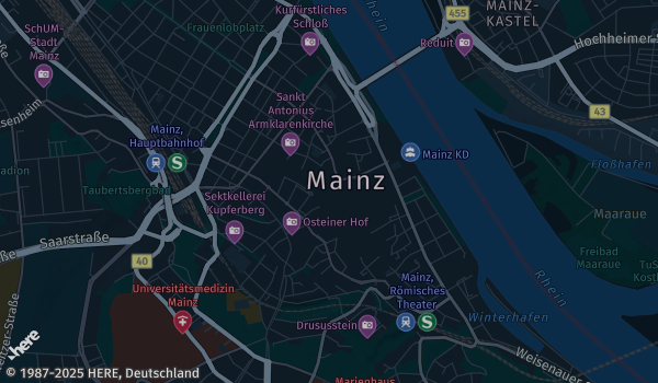 static map