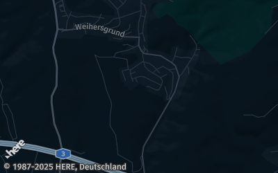 Heizung Map of Glattbach