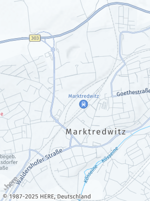 Here Map of Marktredwitz