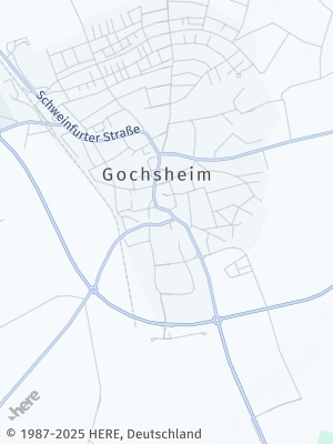 Here Map of Gochsheim