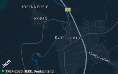 Heizung Map of Rattelsdorf