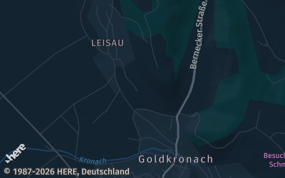 Heizung Map of Goldkronach