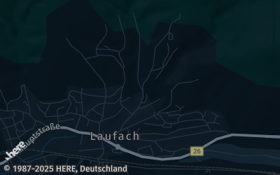 Heizung Map of Laufach