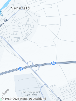 Here Map of Sennfeld