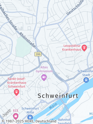 Here Map of Schweinfurt