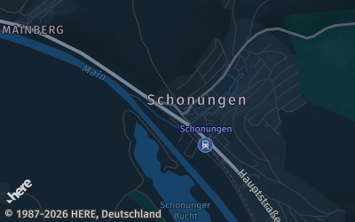 Heizung Map of Schonungen