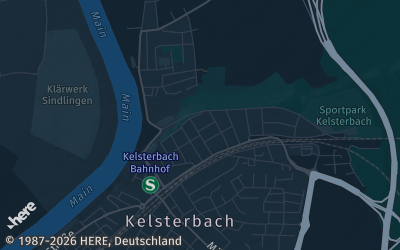 Heizung Map of Kelsterbach