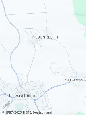 Here Map of Thiersheim