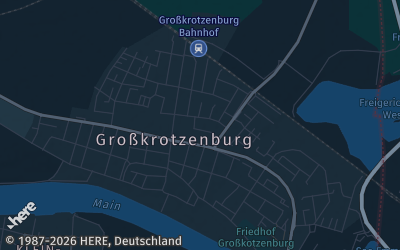 Heizung Map of Großkrotzenburg
