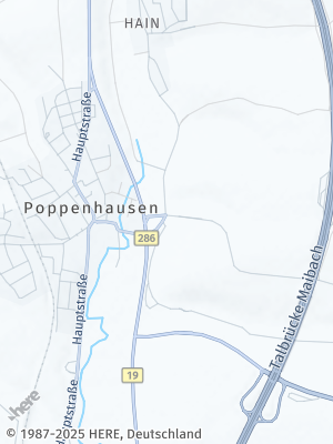 Here Map of Poppenhausen