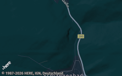Heizung Map of Schlangenbad