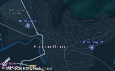 Heizung Map of Hammelburg