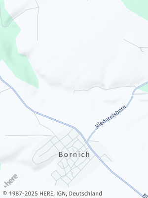 Here Map of Bornich