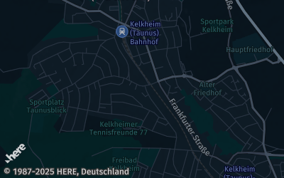 Heizung Map of Kelkheim