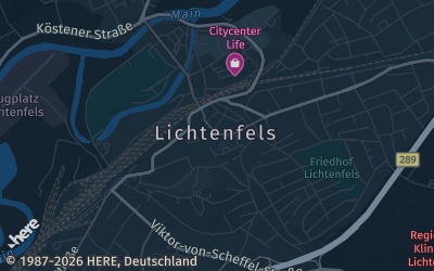 Heizung Map of Lichtenfels