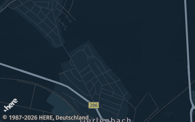 Heizung Map of Oerlenbach