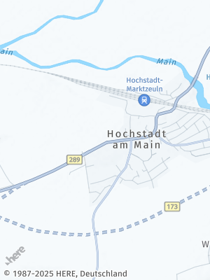 Here Map of Hochstadt am Main