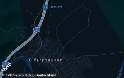 Heizung Map of Elfershausen