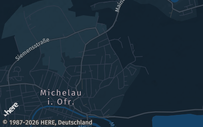 Heizung Map of Michelau in Oberfranken